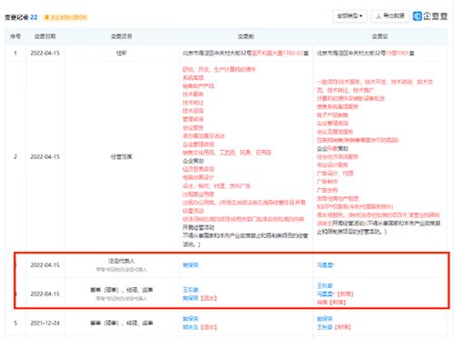 好未來教育法定代表人變更 馮星星接替樊保榮，信息系統(tǒng)集成服務成新方向